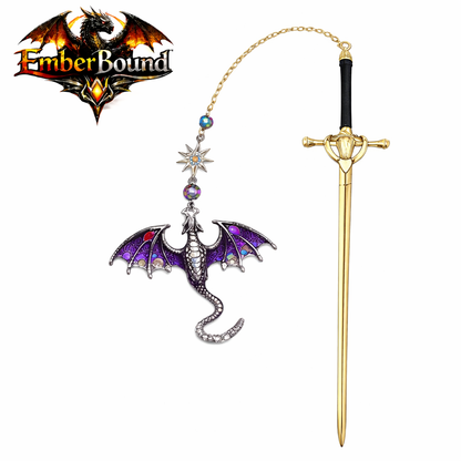 EmberBound™ Hairpin & Bookmark